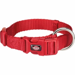 Halsbånd premium rød - XS-S - 22-35 cm /10 mm